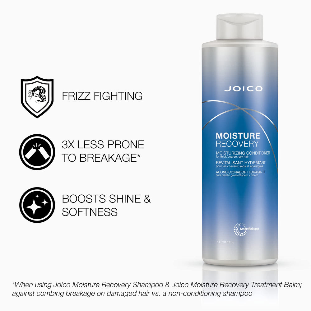 Joico Moisture Recovery shampoo lather closeup highlighting creamy foam and cleansing.