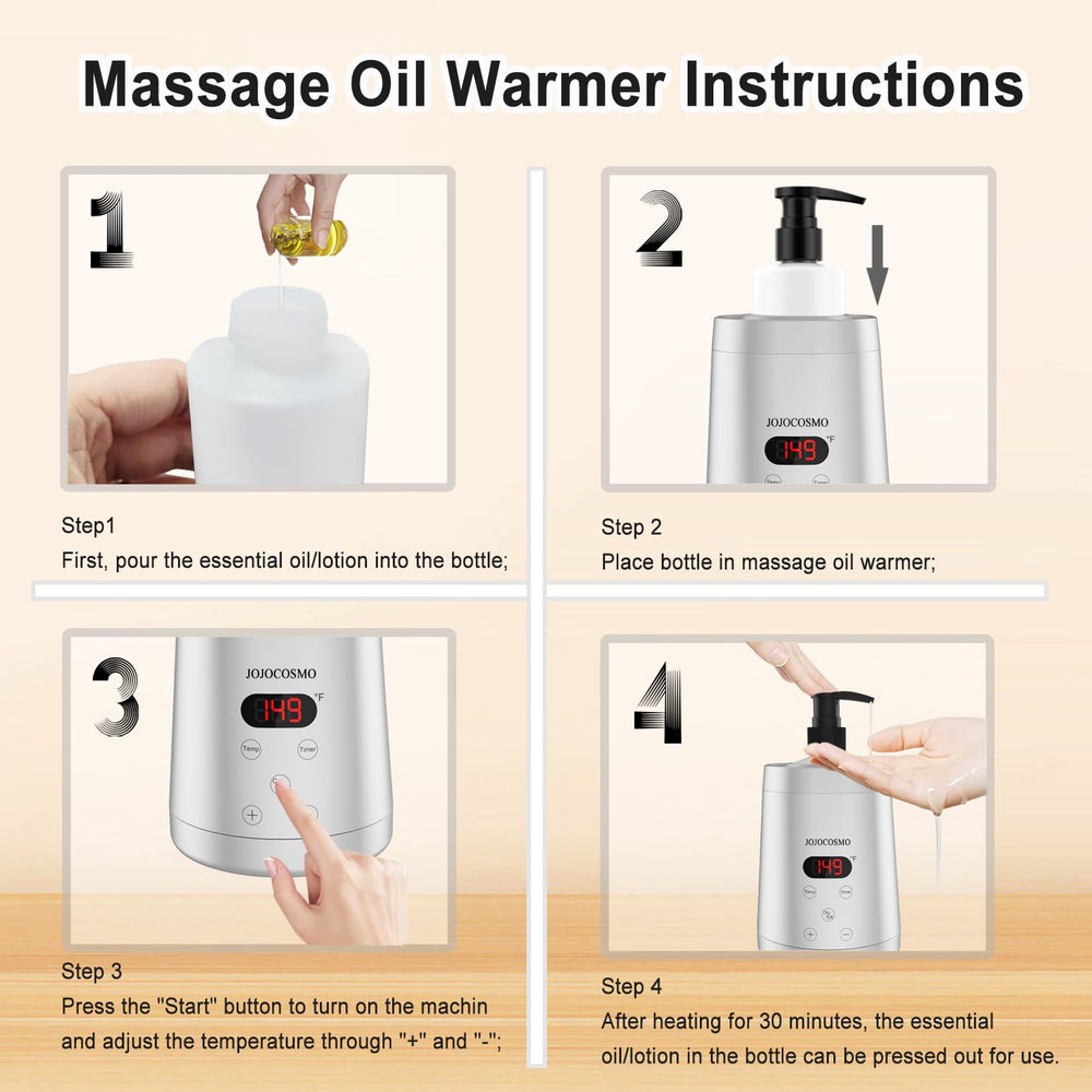 JOJOCOSMO spa and salon use ready for professional warm massage sessions