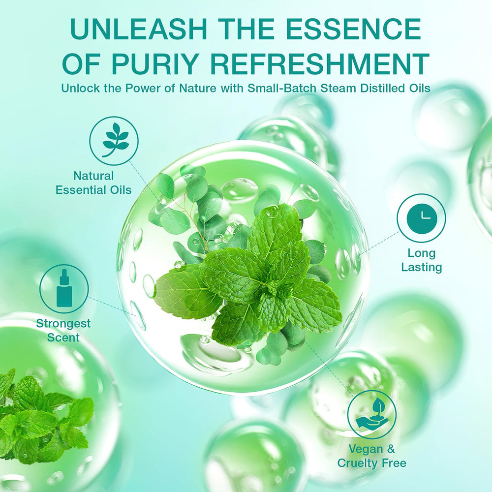 JoJowell eucalyptus-mint steamer closeup highlighting refreshing essential oil blend