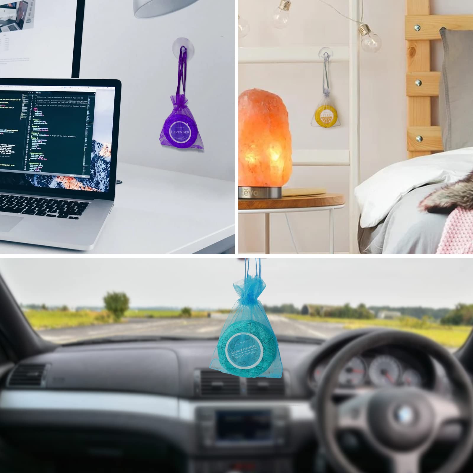 JoJowell supports multi-scene use in car, bedroom, or desk.