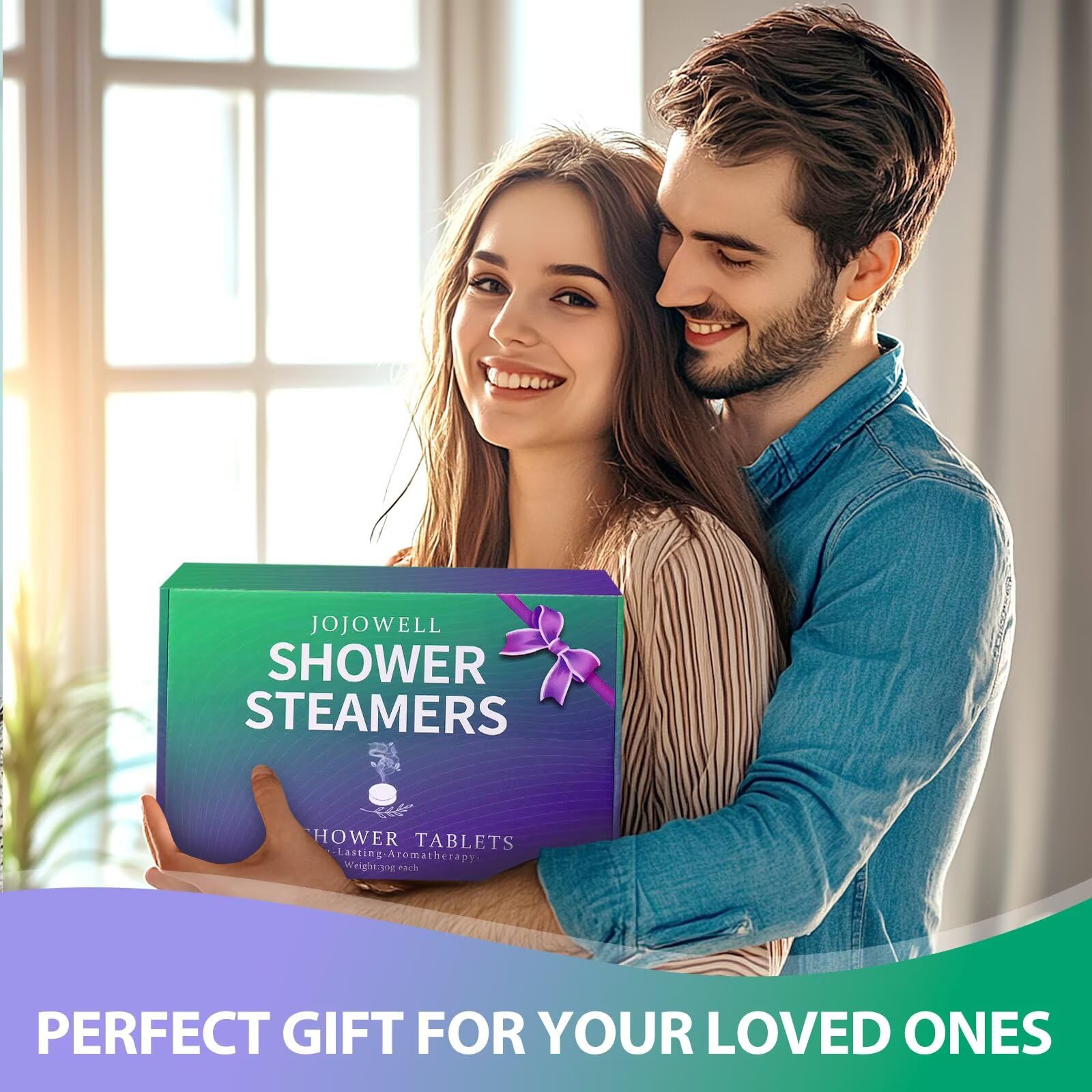 JoJowell travel-pack shower steamers compact spa treatment anywhere