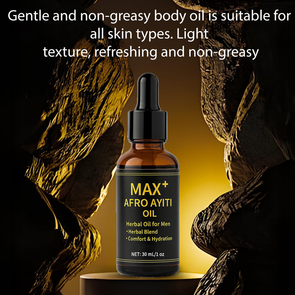 JOKODOMUS Max+ Afro Ayiti Oil travel-compact bottle for on-the-go care