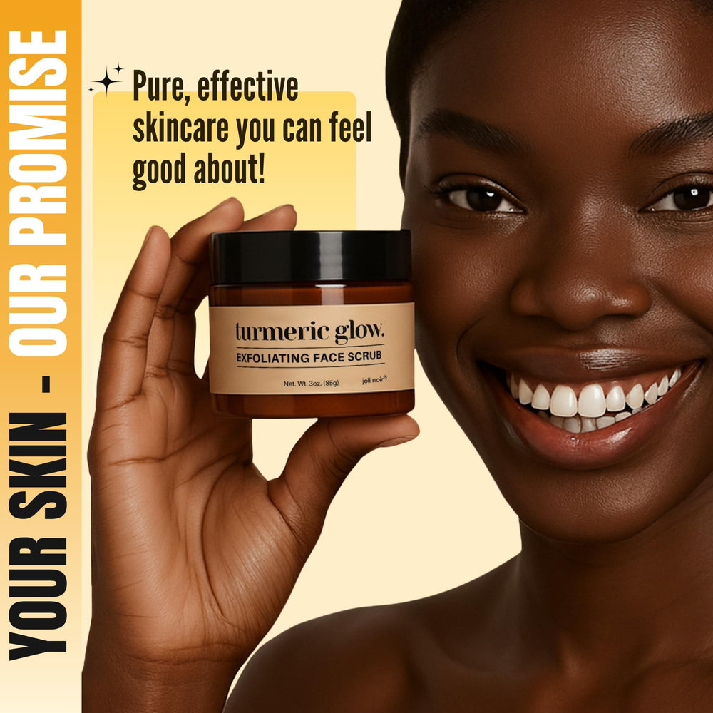 Joli Noir gift-ready packaging suggests a thoughtful skincare gift option.