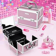 Joligrace bottom storage section for brushes and palettes on the go