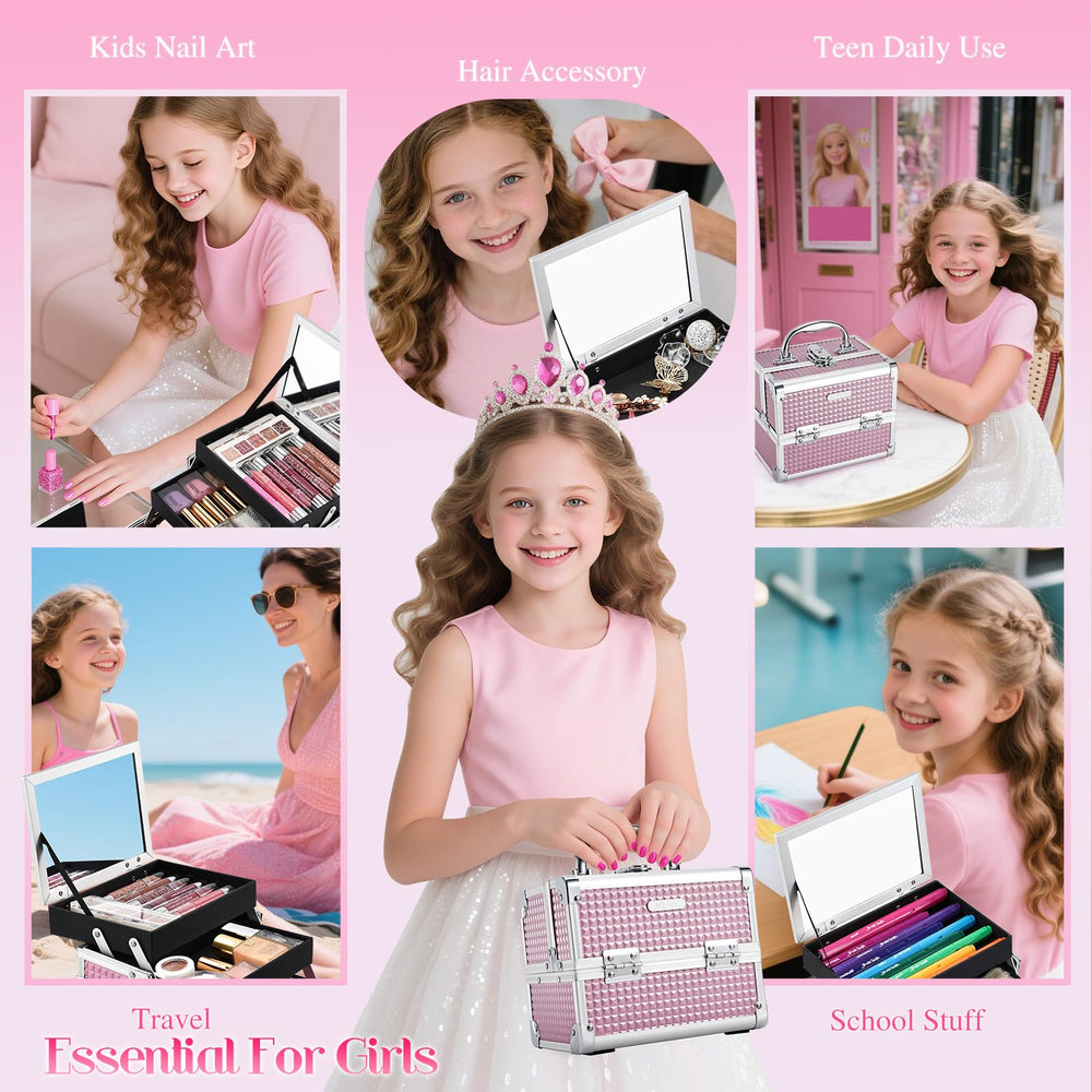 Joligrace lock-and-key security keeps cosmetics private during travel