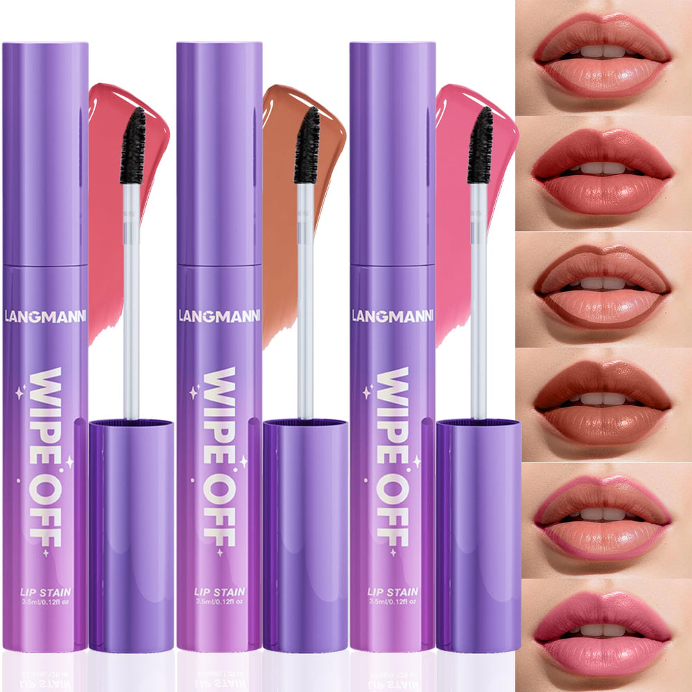 Jolilab Lip Stain Masque packaging close-up highlighting premium packaging and shade range.