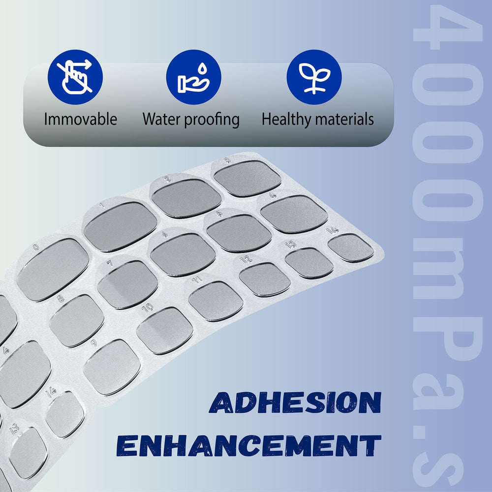 Jolly Snaps no-damage tabs are waterproof and ultra-thin at 0.3mm.