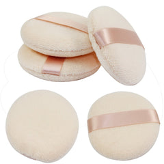 Puff Joly para polvo facial, aplicación suave y uniforme.