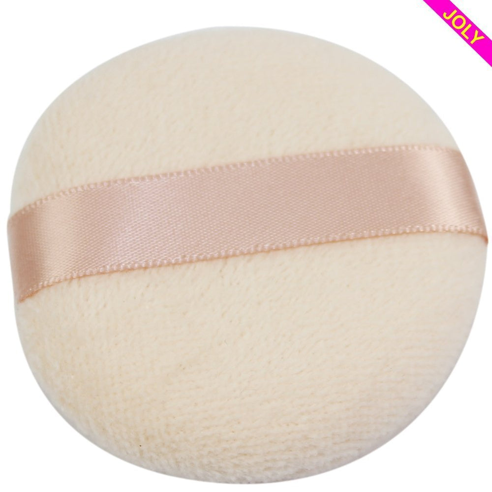 Puff Joly con textura algodón velour para suavidad superior.