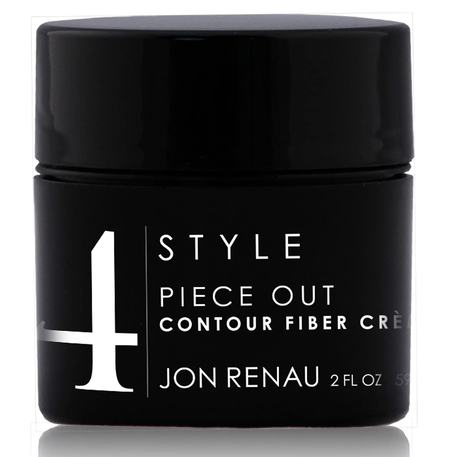 Jon Renau Piece Out Contour Fiber Creme tube demonstrates texture and lift for wigs.