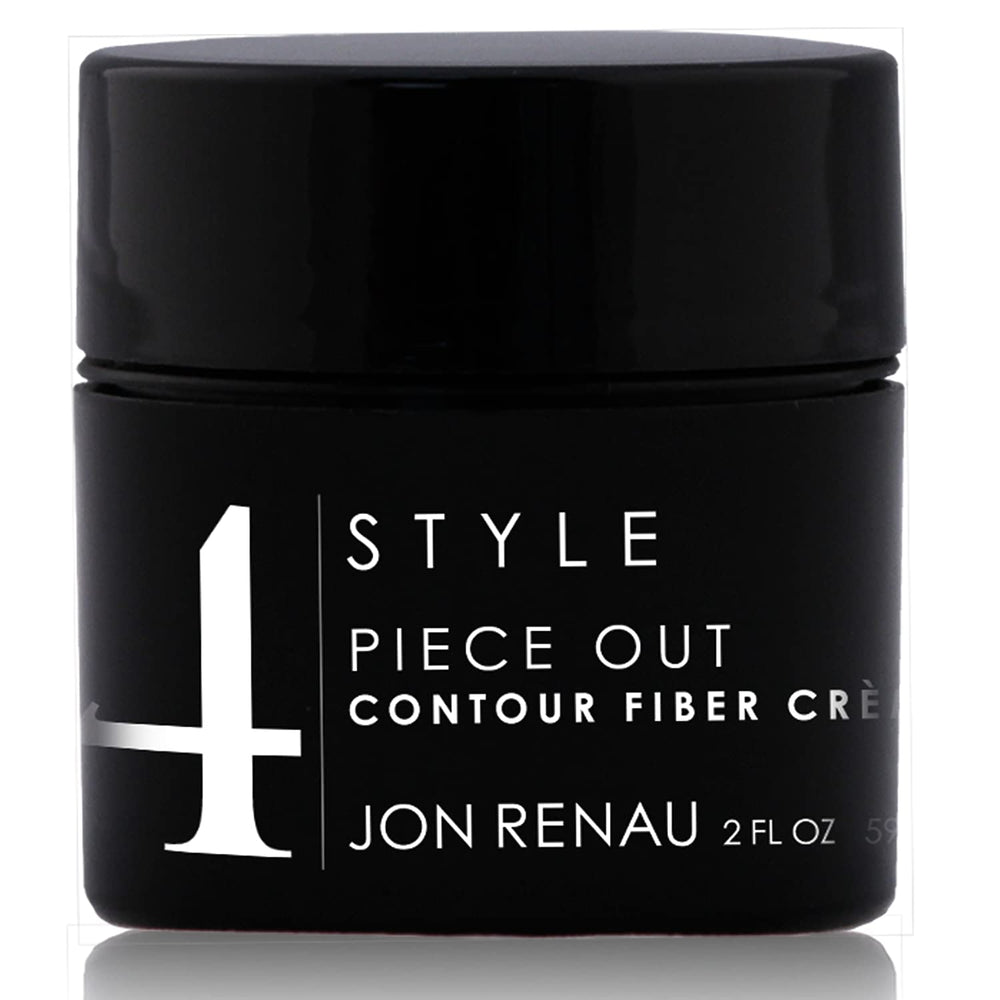 Jon Renau Piece Out Contour Fiber Creme tube demonstrates texture and lift for wigs.