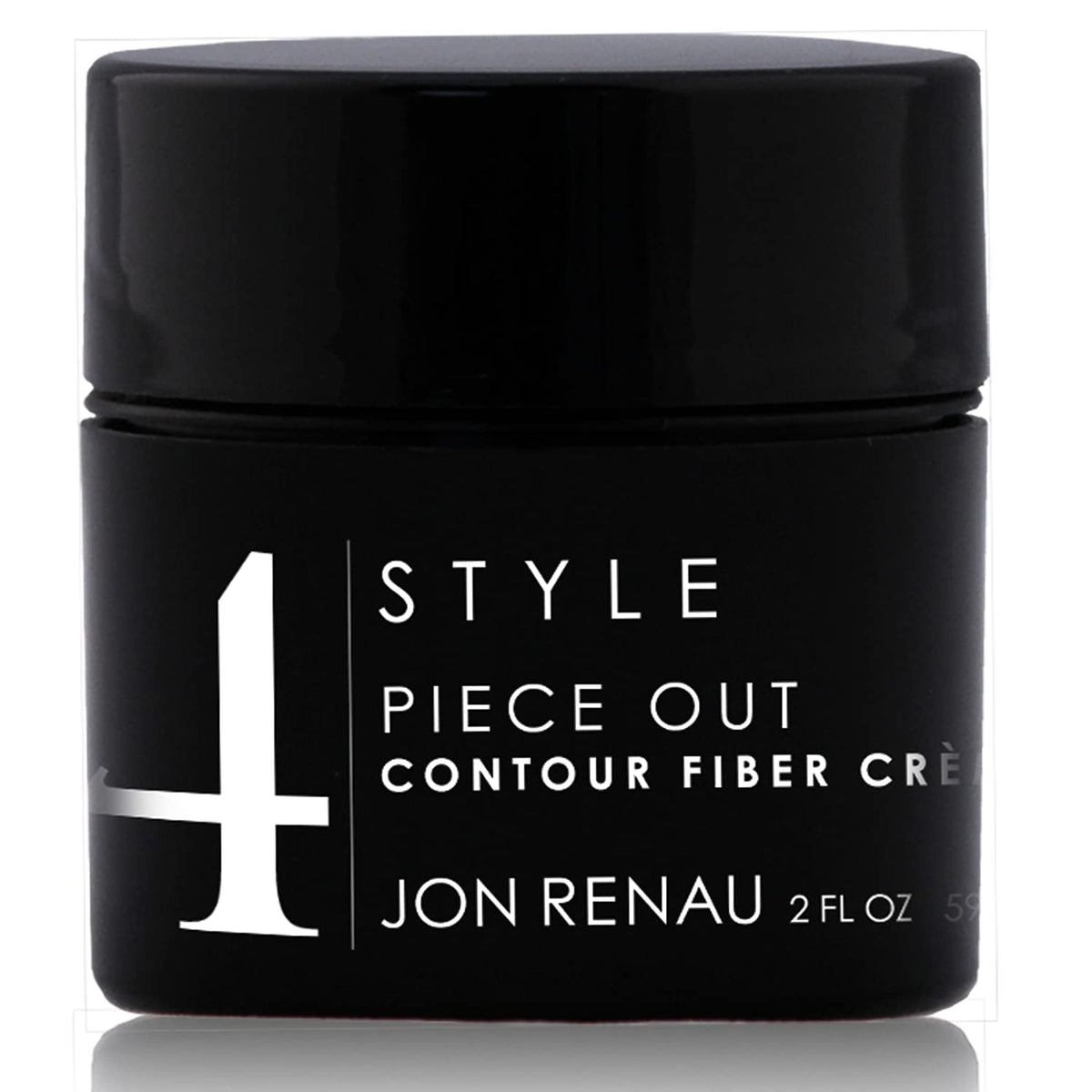 Jon Renau Piece Out Contour Fiber Creme tube demonstrates texture and lift for wigs.