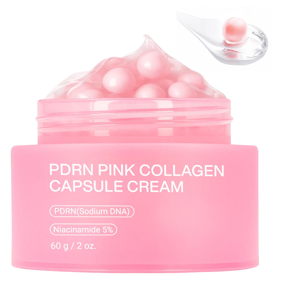 Jorceray PDRN Pink Capsule closeup shows customizable hydration across skin types