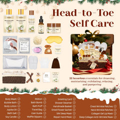 Jorceray slippers and silk eye mask for a calming pampering session.