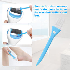 Jorest Amope fine white rollers 4pcs for daily foot maintenance and smoothing.