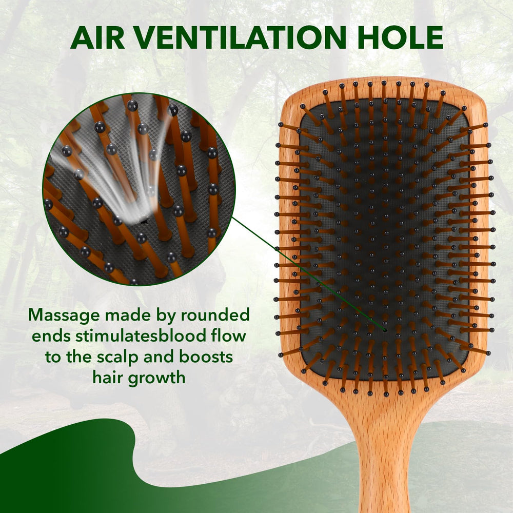 Jorplixy curly-hair-brush designed to reduce snagging on textured curls.