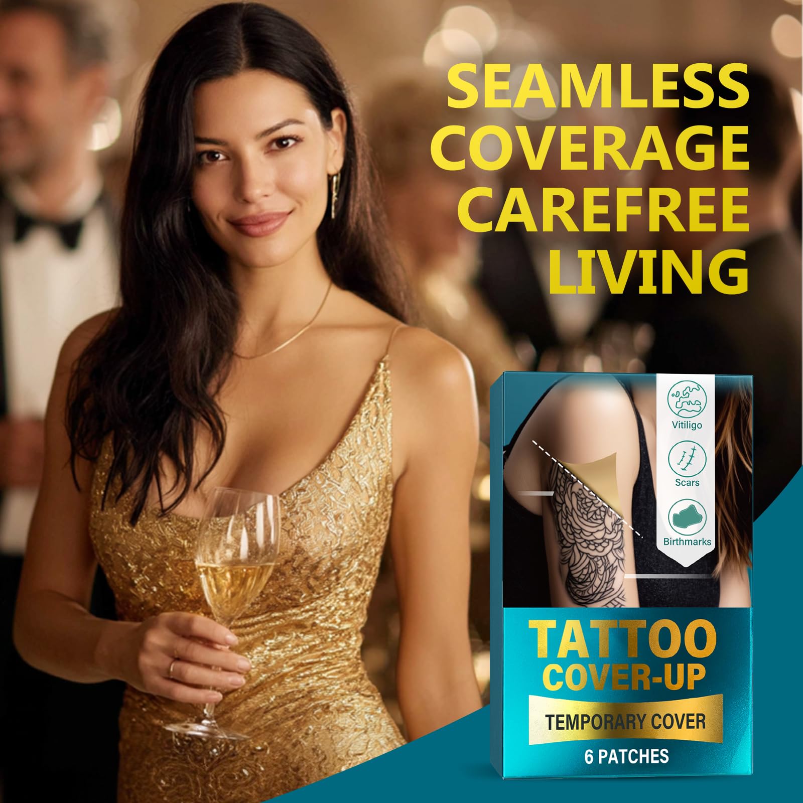 Josera Tattoo Cover Up Patch breathable fabric provides comfortable wear.