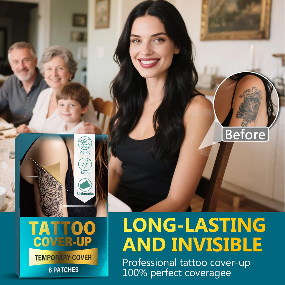 Josera Tattoo Cover Up Patch ultra-thin tape close-up highlights skin-friendly material.