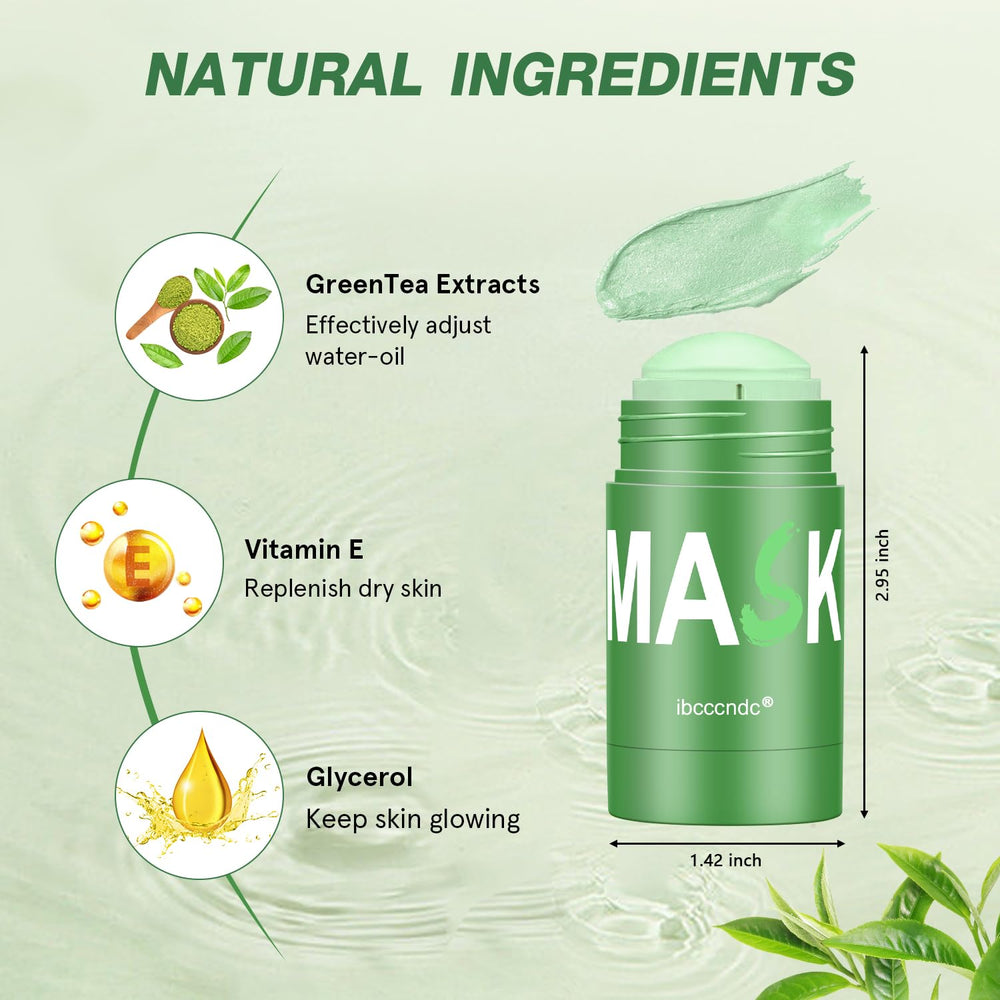Josmon Green Tea Deep Cleanse Mask-pore-cleansing helps clear pores for refreshed skin