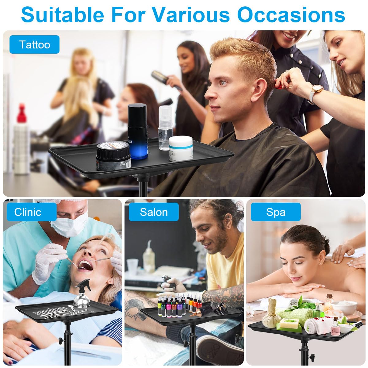 JOSTZHXIN removable tray simplifies cleaning after treatments.