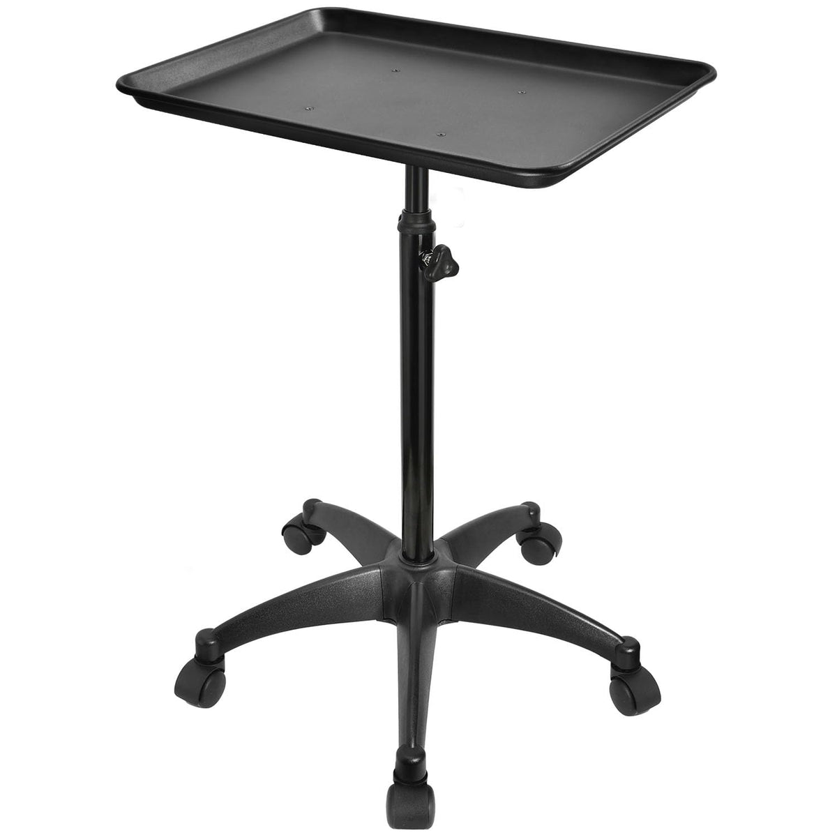 JOSTZHXIN salon rolling tray on a rolling cart enables smooth, quiet mobility.