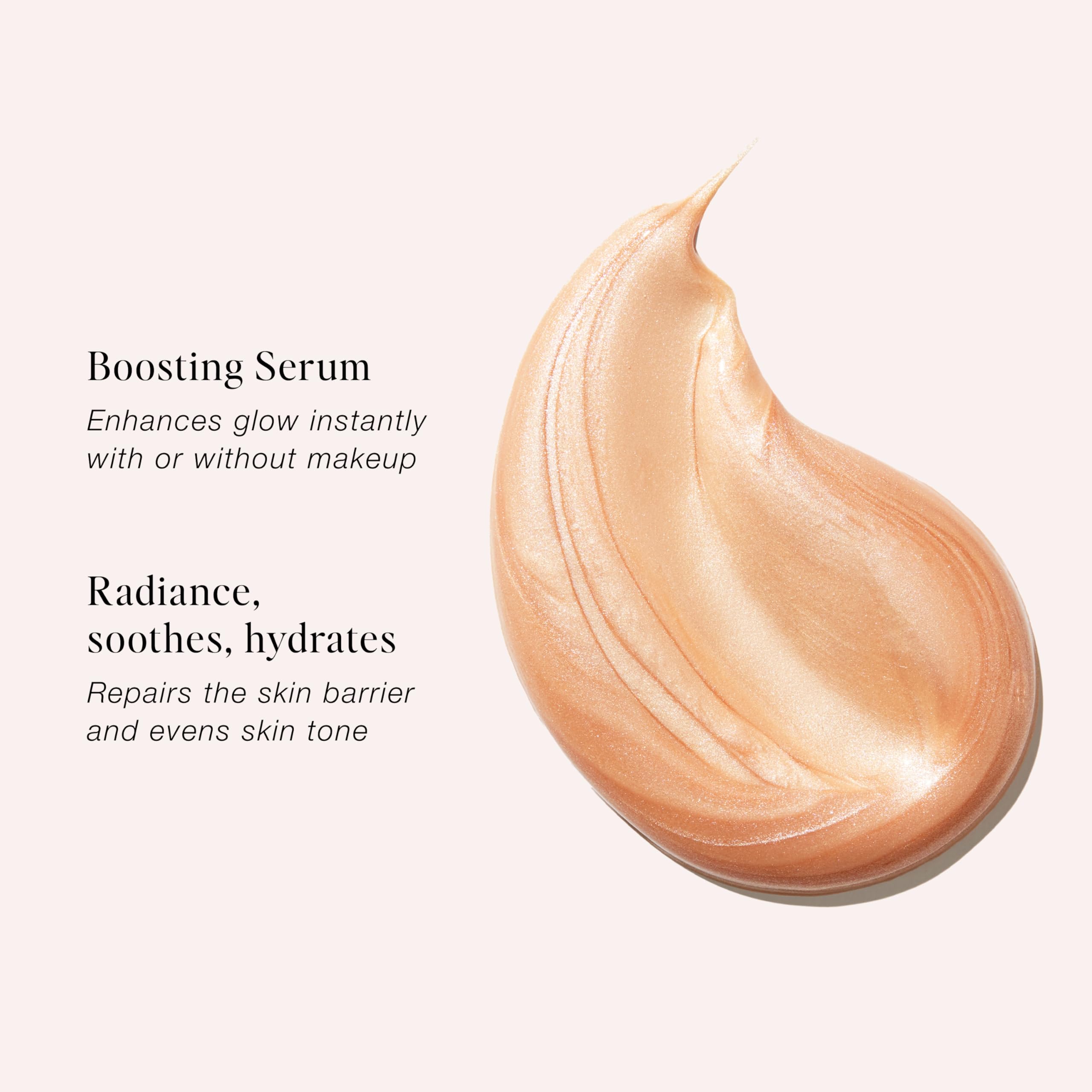 Jouer Glow Drops on cheekbones for a natural highlight