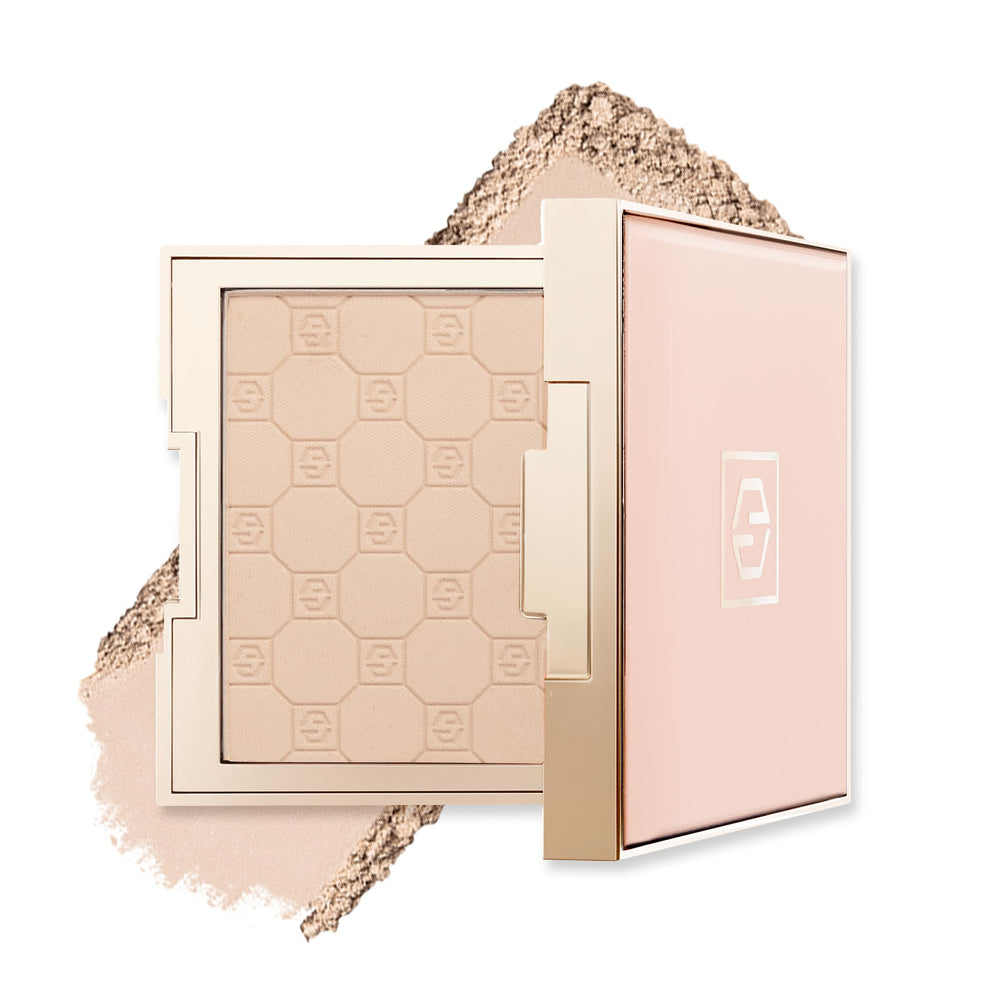 Jouer Soft Focus Hydrate & Setting Powder compact delivers silky matte finish and pore blurring