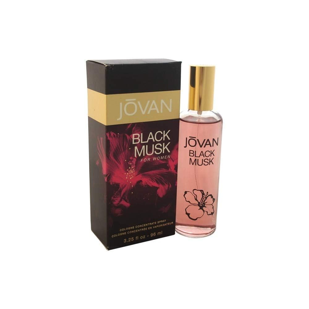 Jovan Black Must packaging variation indicates authentic designer fragrance in transit