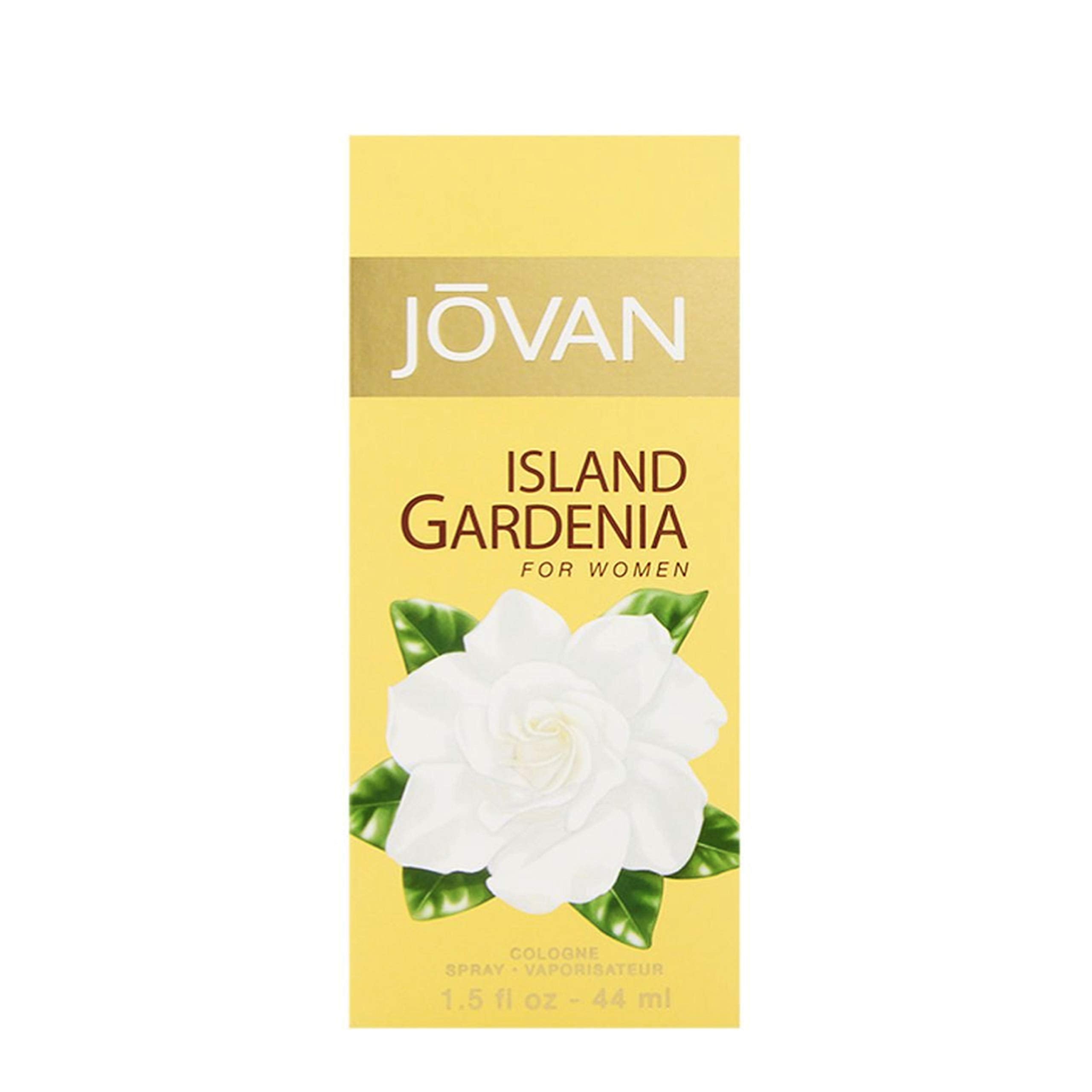 Jovan Island Gardenia sandalwood base warm lasting impression