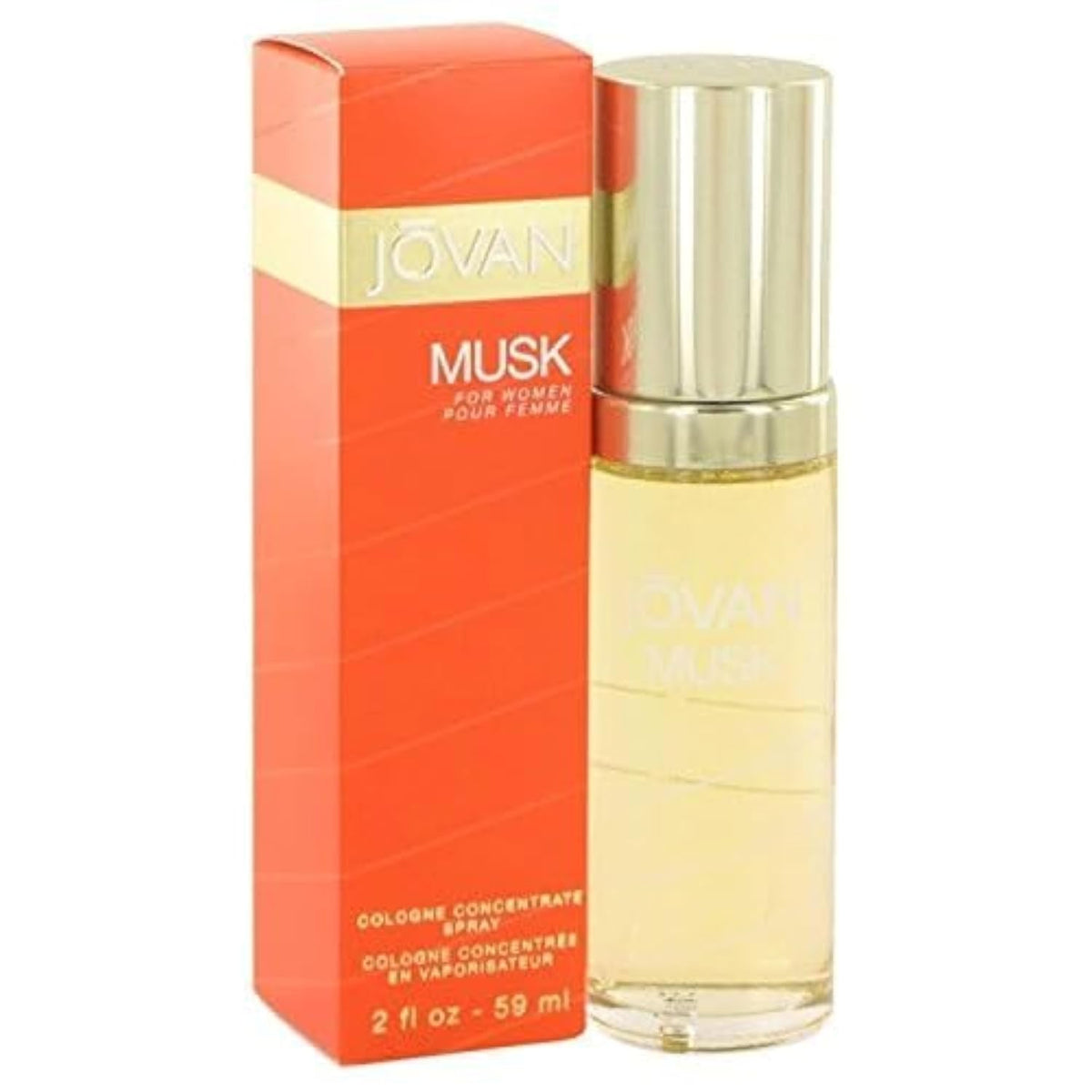 Jovan Musk by Jovan Cologne Concentrate Spray 2 Oz Women bottle-mist for everyday wear.