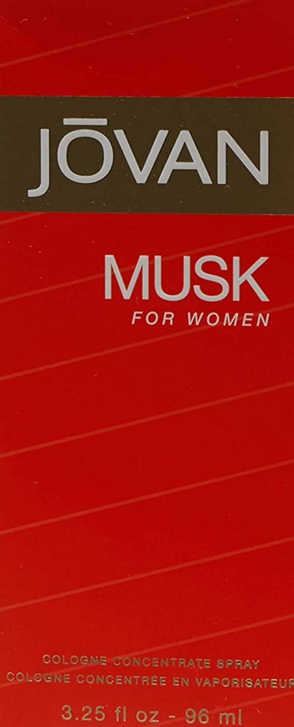 Jovan Musk for Women bottle-front image highlighting timeless design for everyday fragrance.