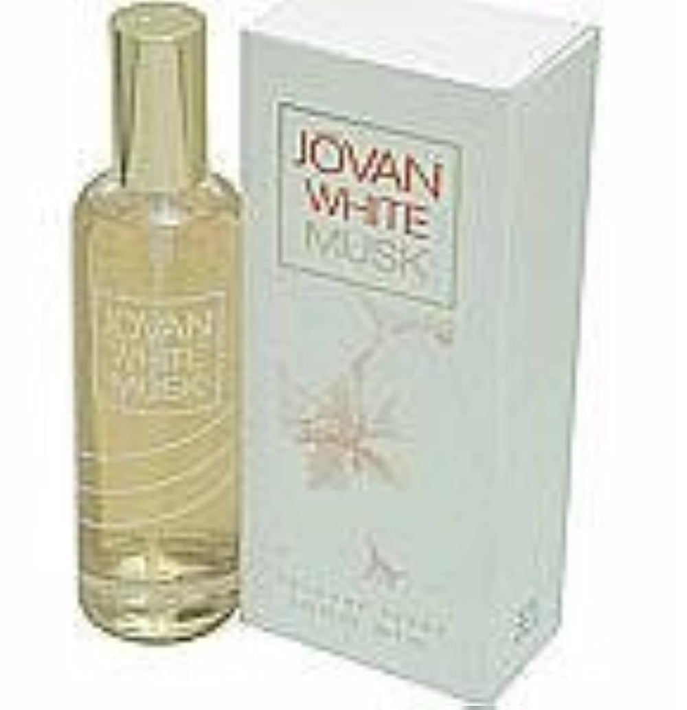 Jovan White Musk packaging box, classic gift-ready design