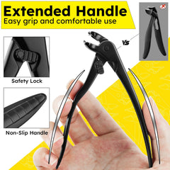 Jovareneo nail clipper designed for thick nails with strong performance.