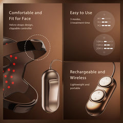 JOVS 4D Laser Therapy Mask precision coverage with 140 beams for targeted wrinkle care