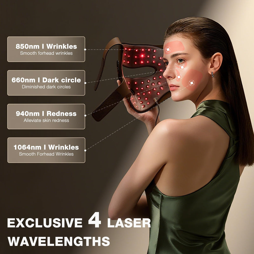 JOVS 4D precision 140-beam curved design fits facial contours comfortably
