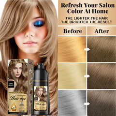 Joyful Young ammonia-free ingredient label highlights natural pigments and clean formulation.