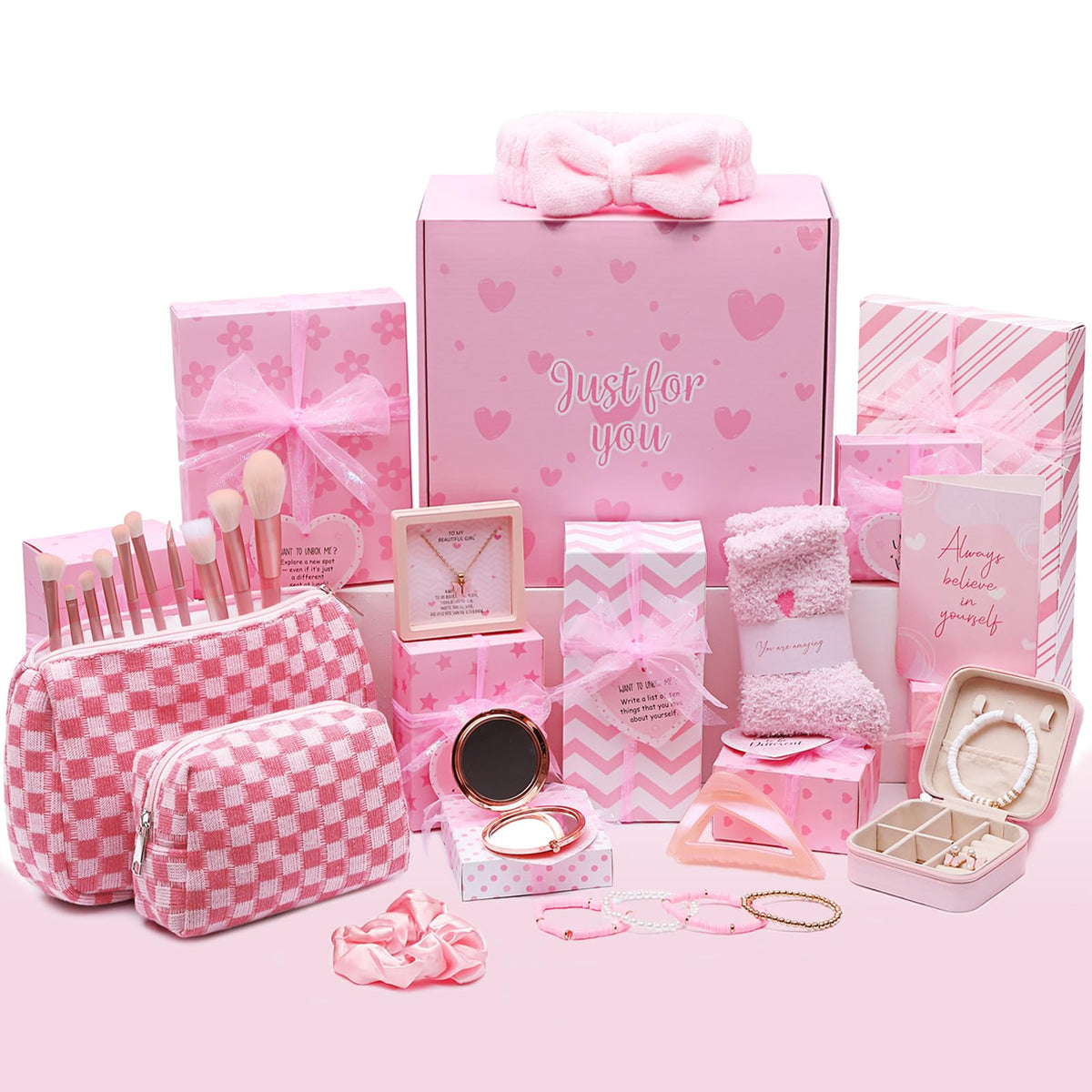 Joyliss 11-piece teen gift box unboxing showcases a joyful self-expression moment.