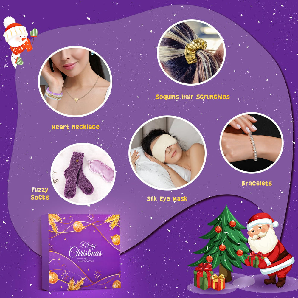Joyliss Advent Calendar heart necklace highlighting elegant jewelry gift