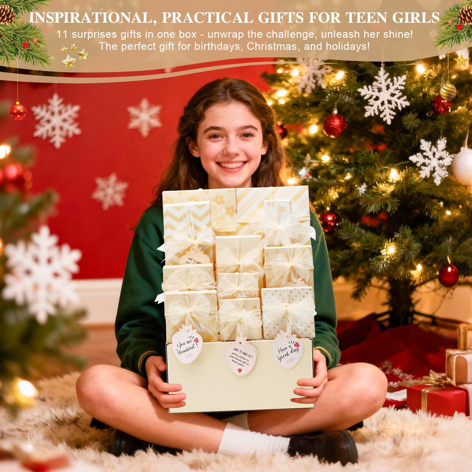 Joyliss christmas gift wrap box—festive presentation and memorable reveal