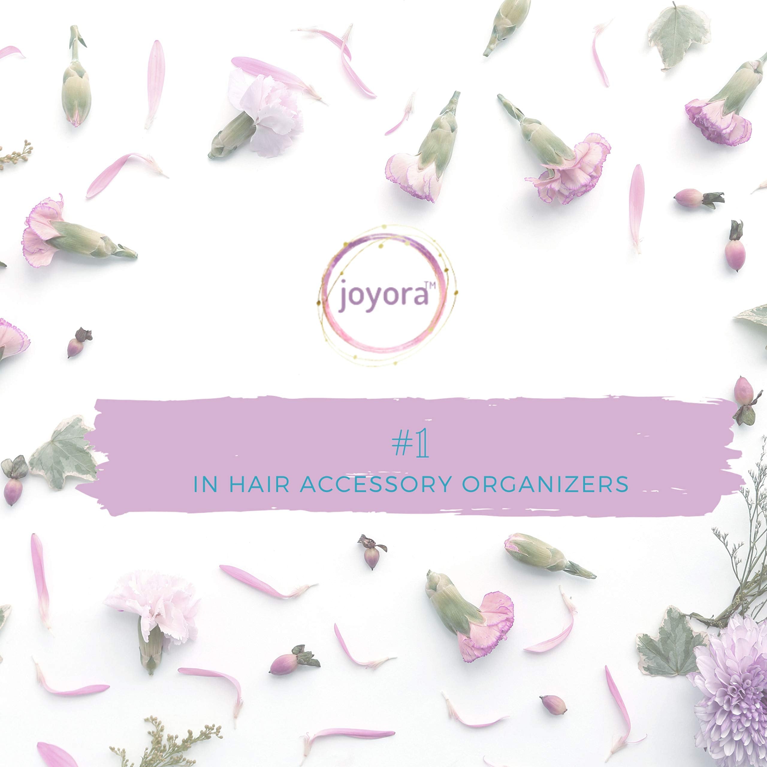 Joyora giftable décor enhances vanity aesthetics and encourages easy organization