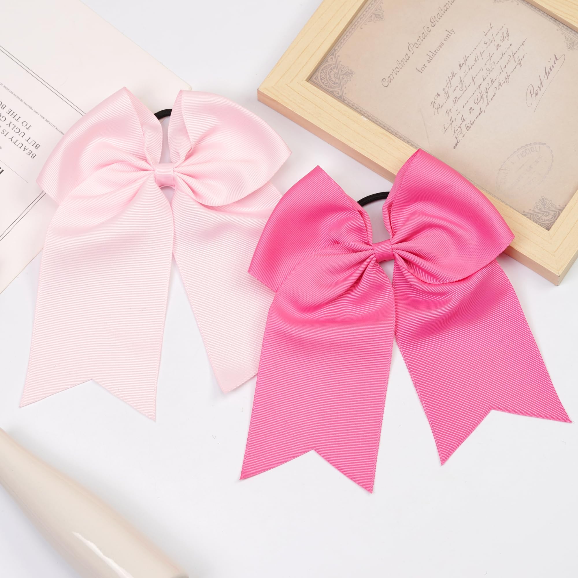 JOYOYO cheerleader bows enhancing uniforms and on-field aesthetics