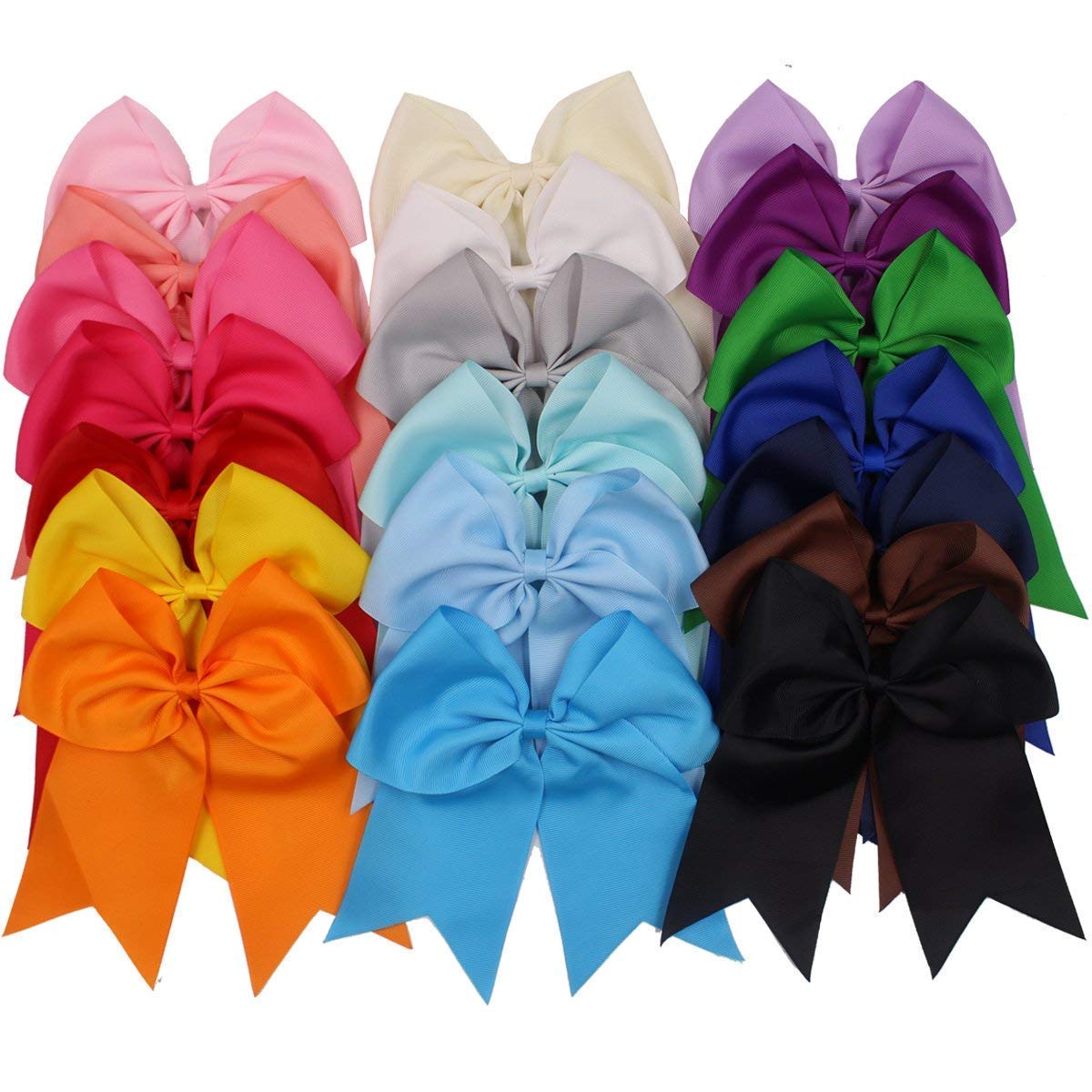 JOYOYO 8-inch bows fit babies to teens with durable elastic ties