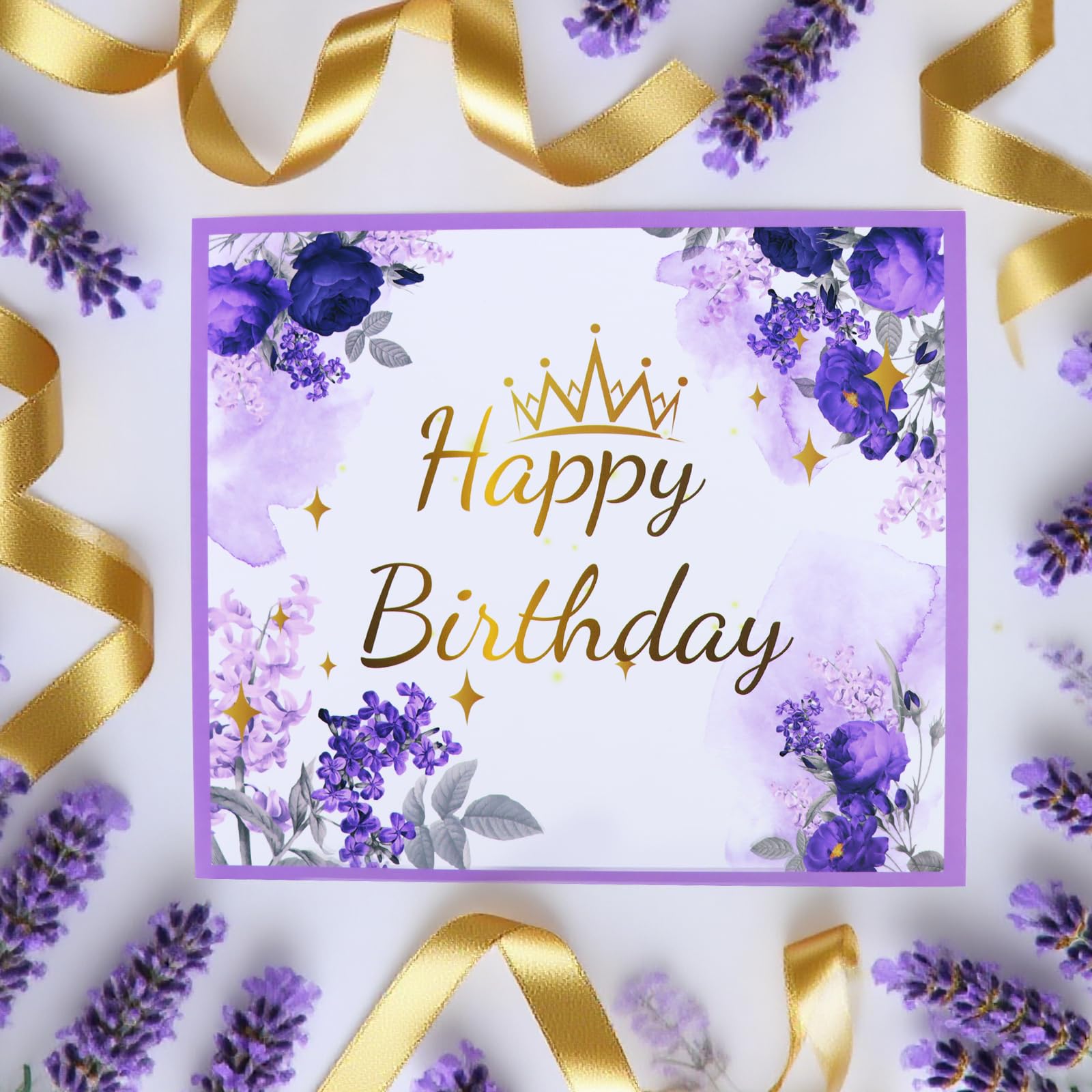 Joyvella 3D pop-up card for a personalized birthday message and charm.