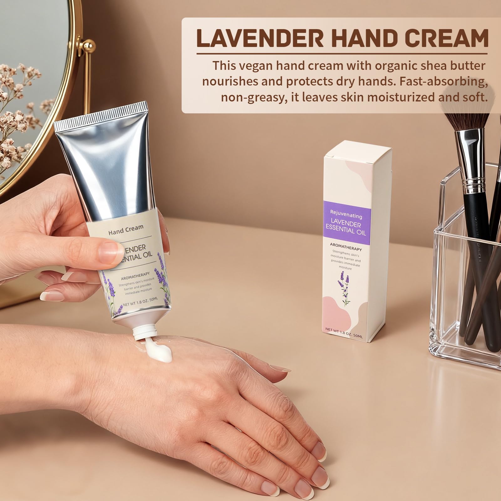 Joyvella lavender bouquet accent for calming space