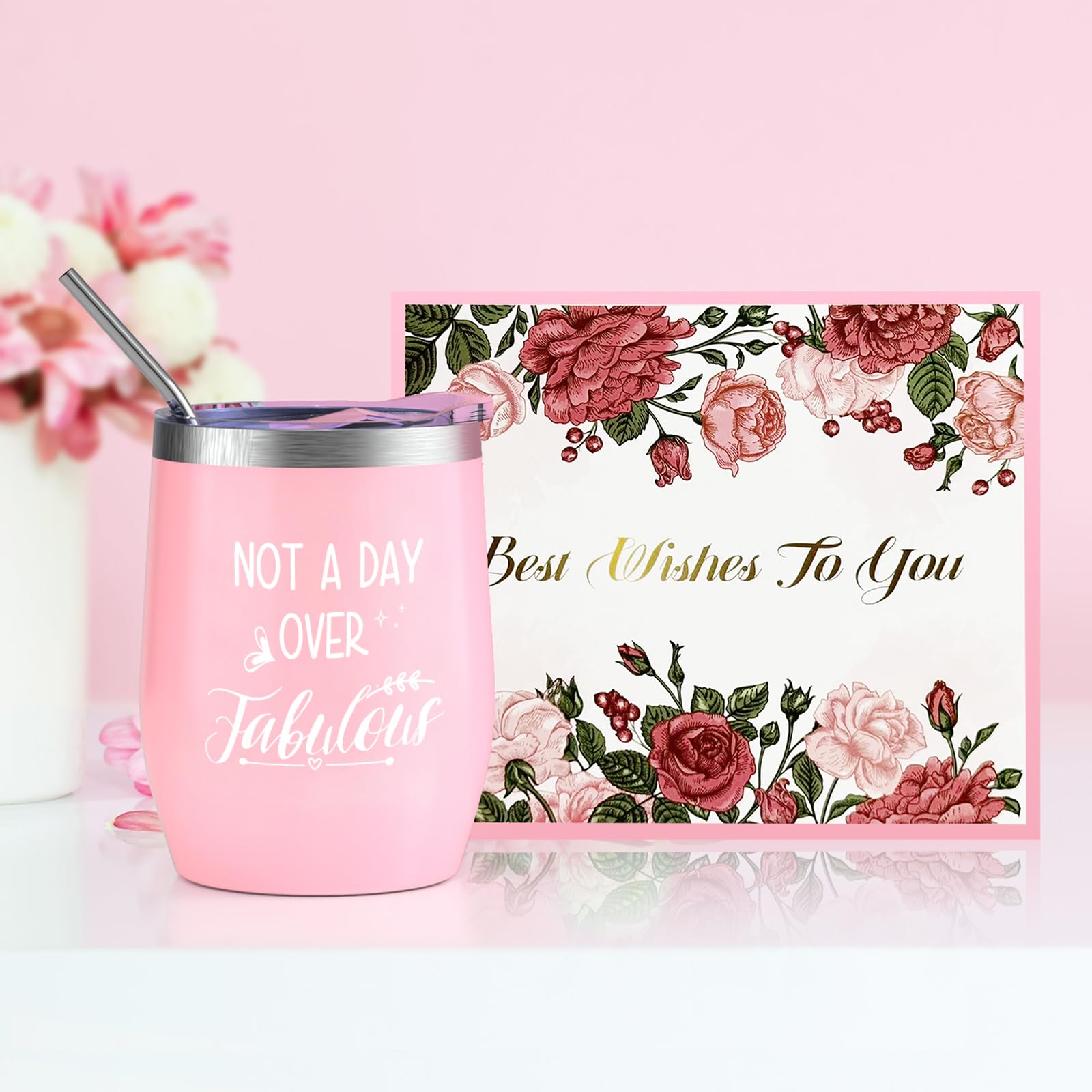 Joyvella rose spa basket bath salt: rose scent to unwind