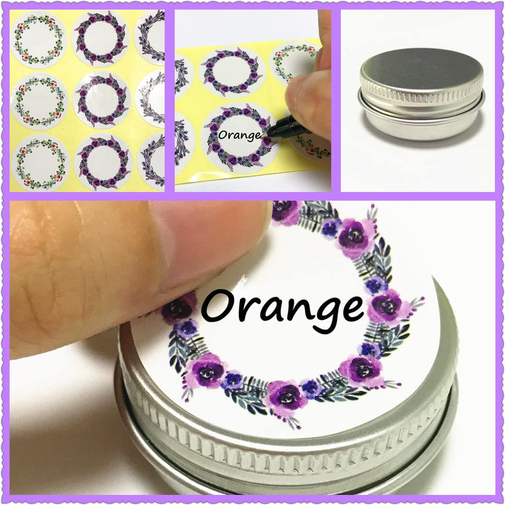 Joywee lip balm tin compact ideal for portable lip care on the go