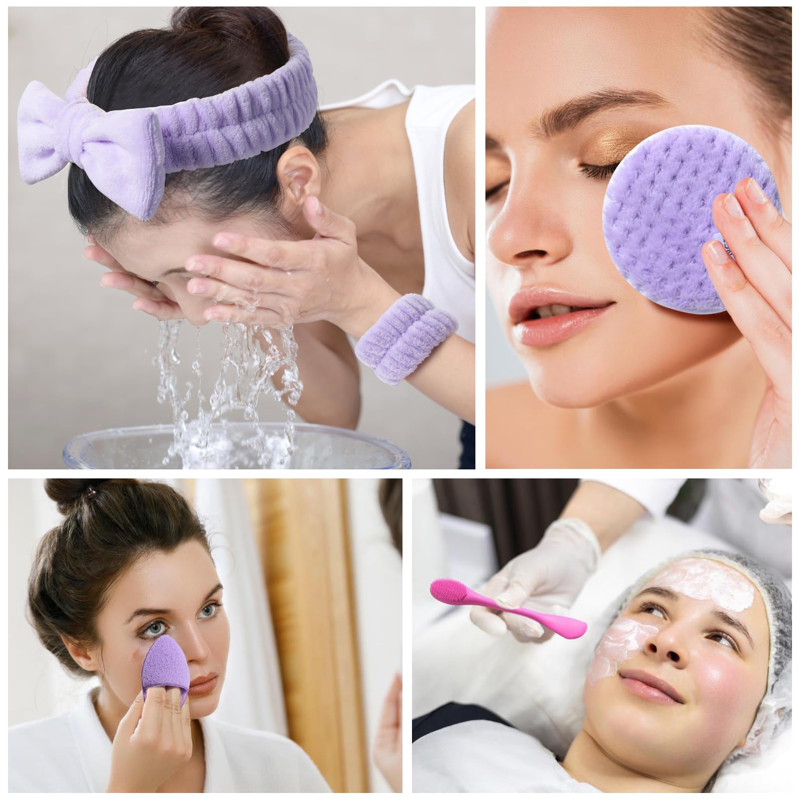 JPNK pink usage tips and massage-friendly tool for relaxing skincare session.