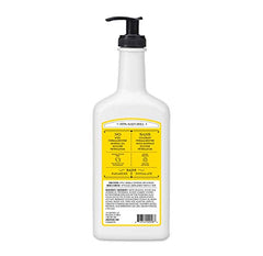J.R. Watkins Lemon Cream lotion being massaged into hands for hydration.