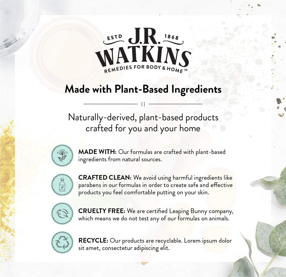 J.R. Watkins Hand Cream Lemon night routine use on hands before bed