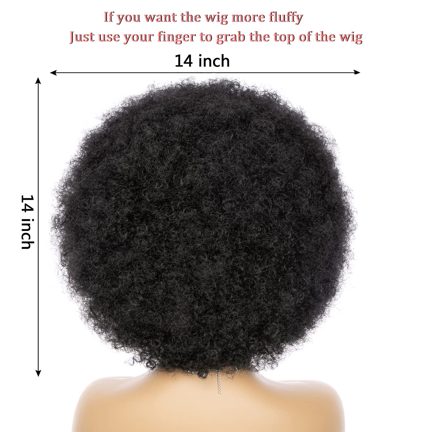 JSDshine wig clip-band secure detail keeps wig in place